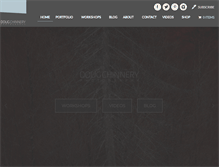 Tablet Screenshot of dougchinnery.com